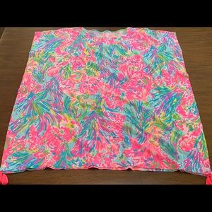 Lily Pulitzer swim cover up girls size 8-10